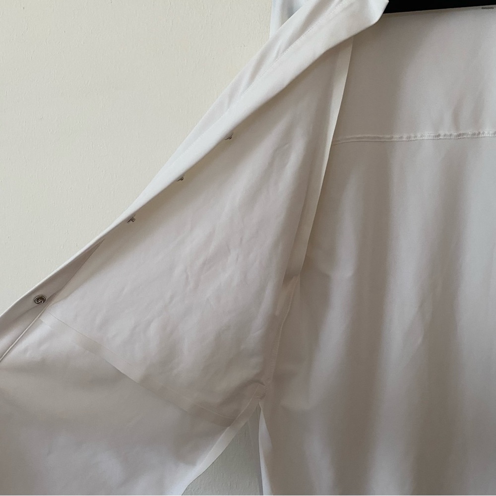 Aday Something Borrowed Button Up Open Neck High-… - image 4